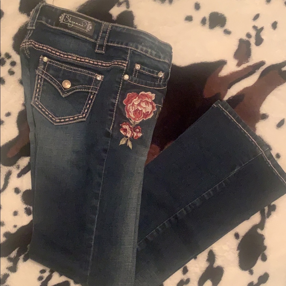 Girls Western Jeans